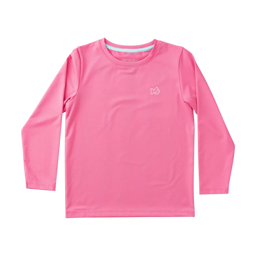 Kids Pro Performance Long Sleeve T-Shirt - Tropical Marlin Art
