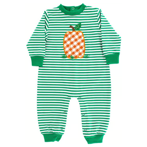 Prize Pumpkin Knit Romper