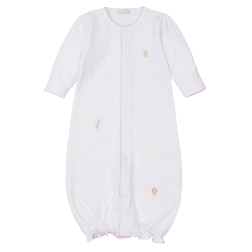 Safari Style Converter Gown - White/Pink