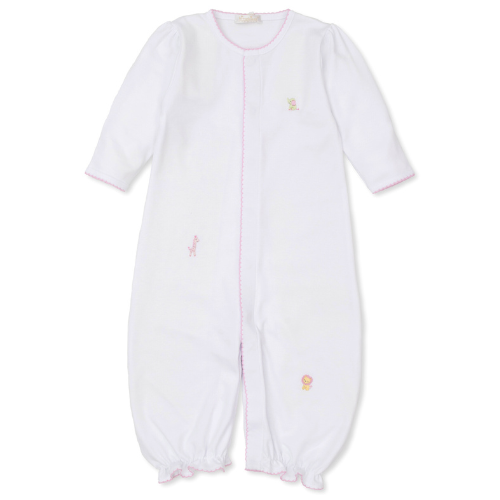 Safari Style Converter Gown - White/Pink