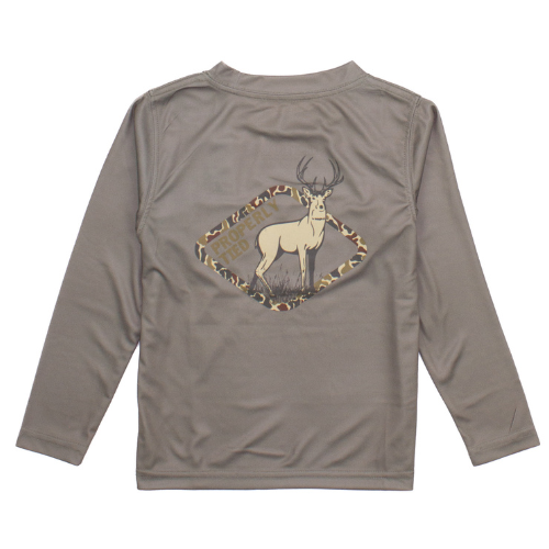 Whitetail Deer L/S Performance T-Shirt