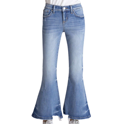 Medium Wash Flare Jeans