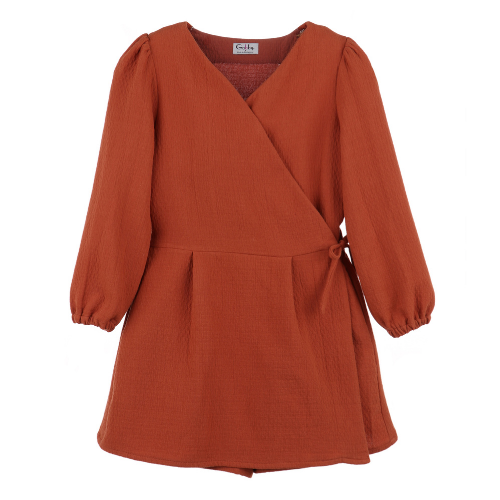 Grace Romper - Brown