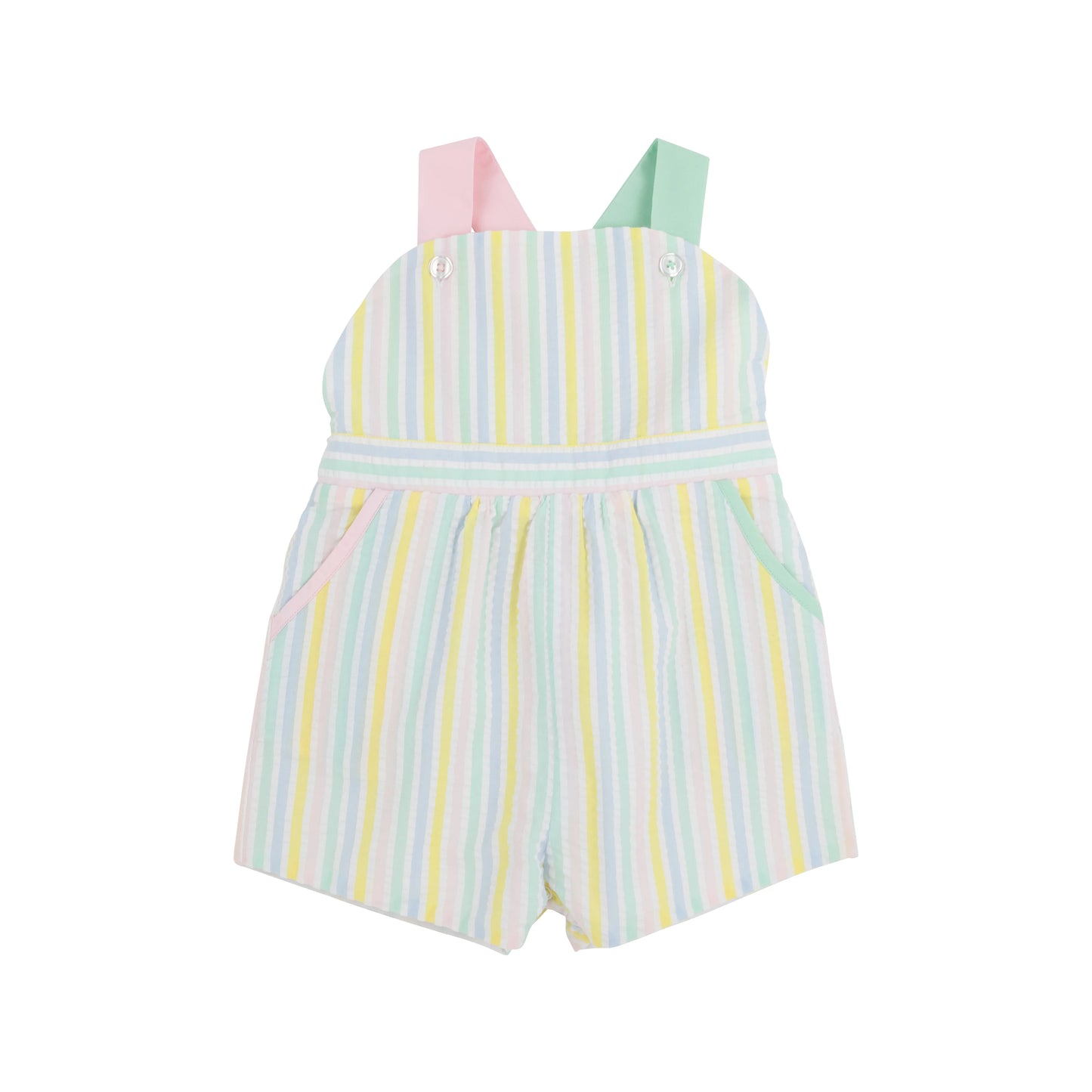 Ruthie Romper - Siesta Key Seersucker