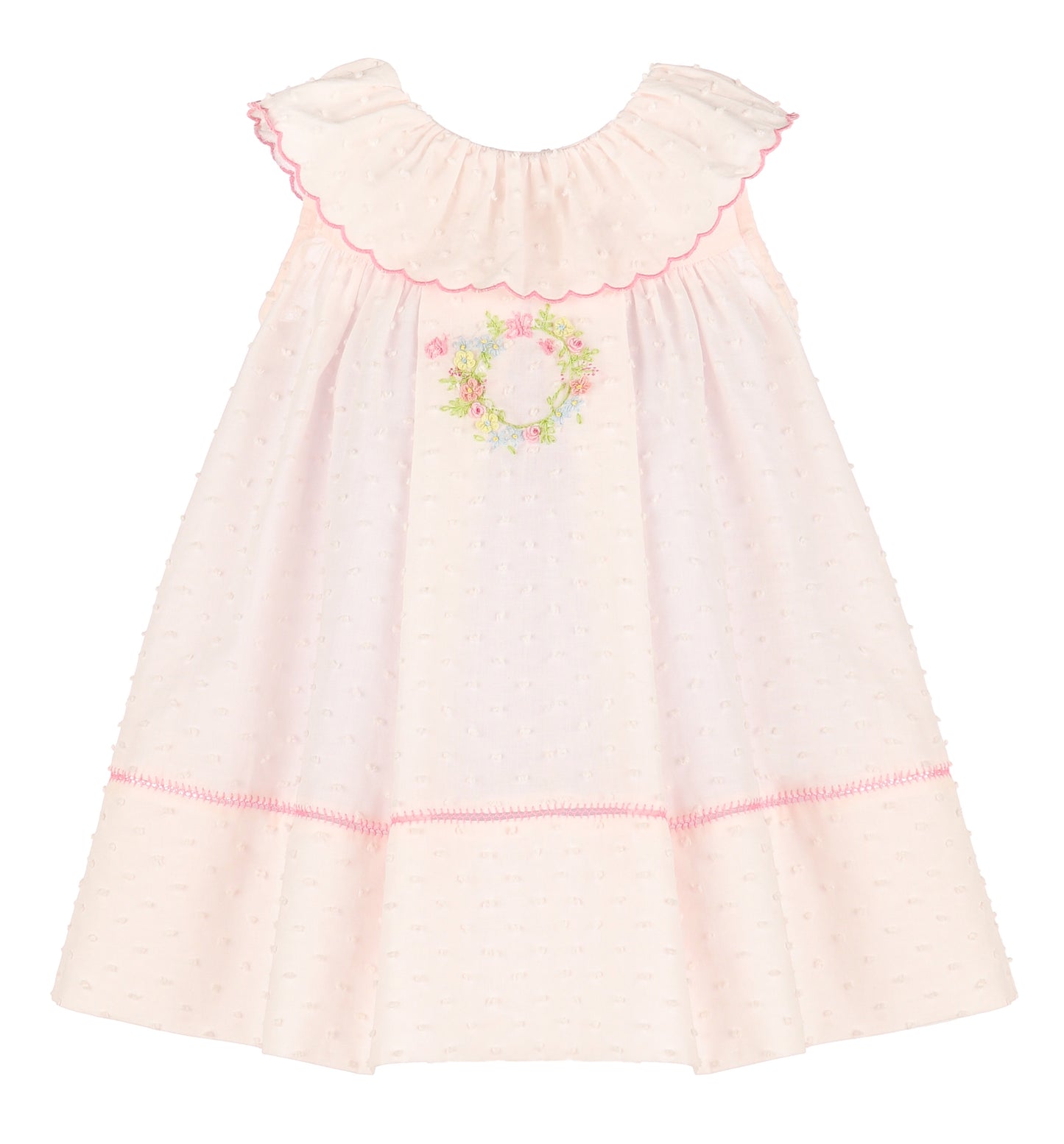 Lawn Party Ruffle Dress - Pink