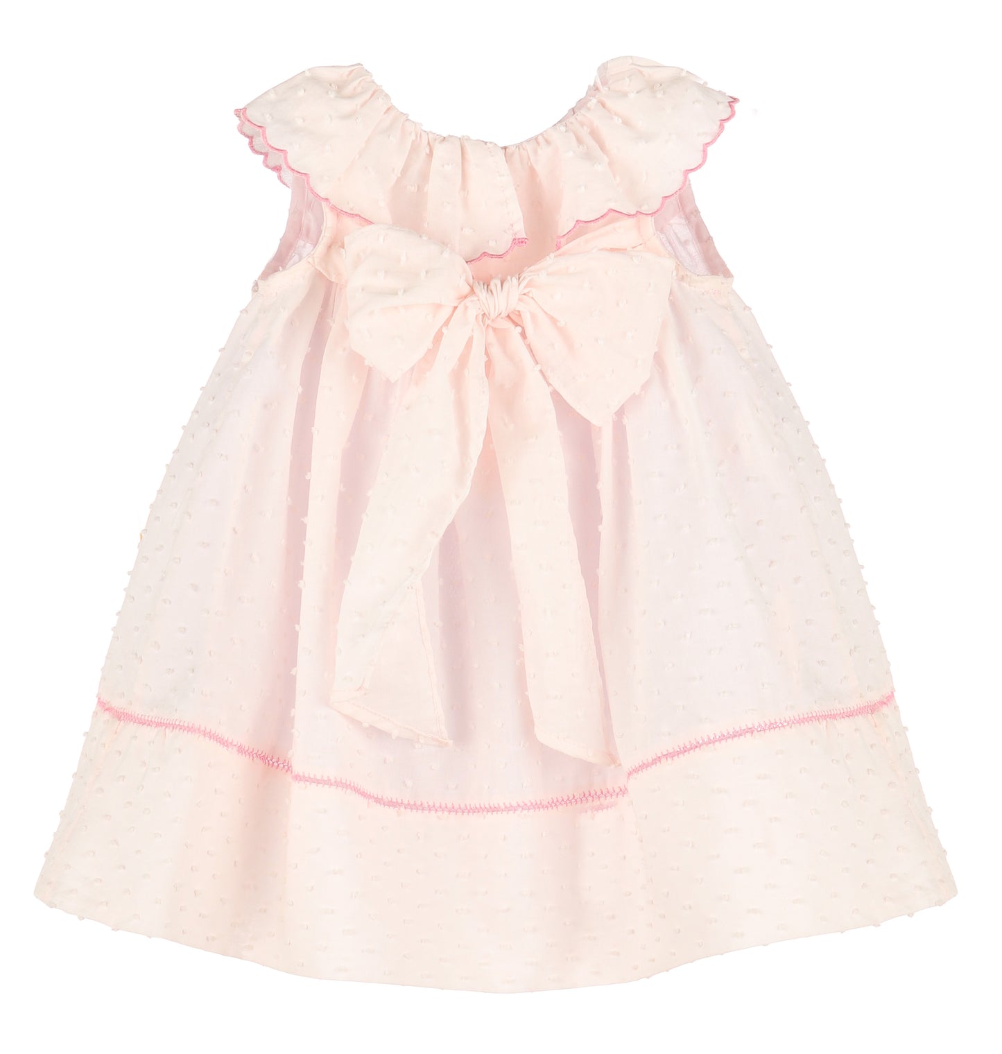 Lawn Party Ruffle Dress - Pink