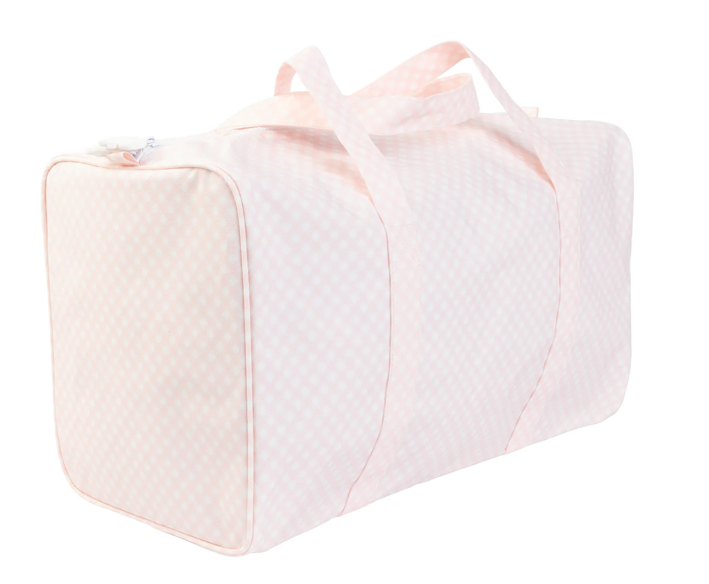 The Duffle Bag - Pink Gingham