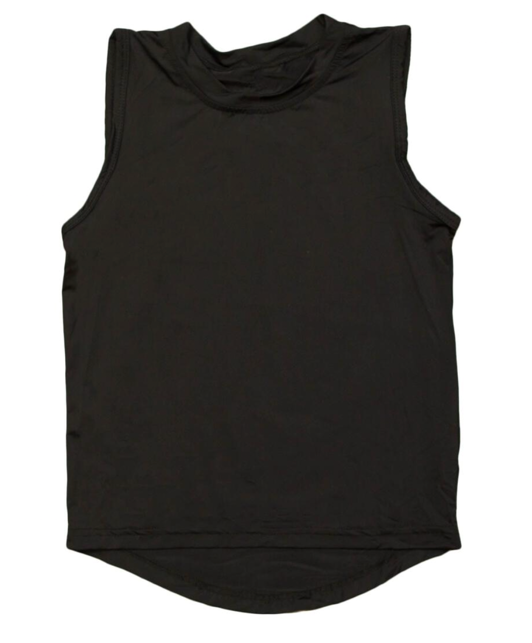 Black High Low Tank