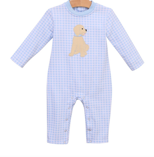 Puppy Romper - Blue