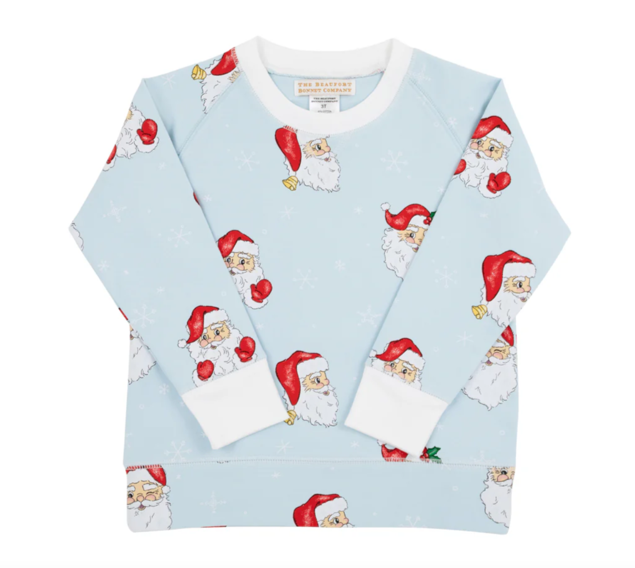 Cassidy Crewneck Dear Santa (Buckhead Blue)