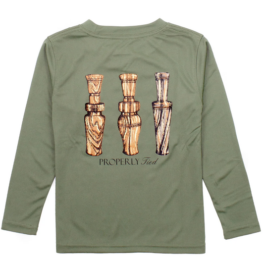 Duck Calls Performance Tee LS