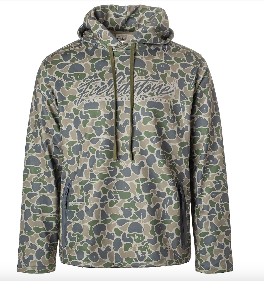 Youth Backwoods Script Camo Hoodie