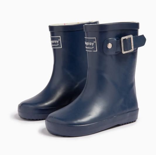 Northern Lights - Waterproof Rain Boot Navy Blue