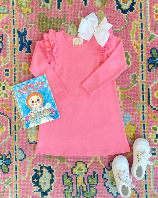 Ruehling Ruffle Dress - Romany Rose