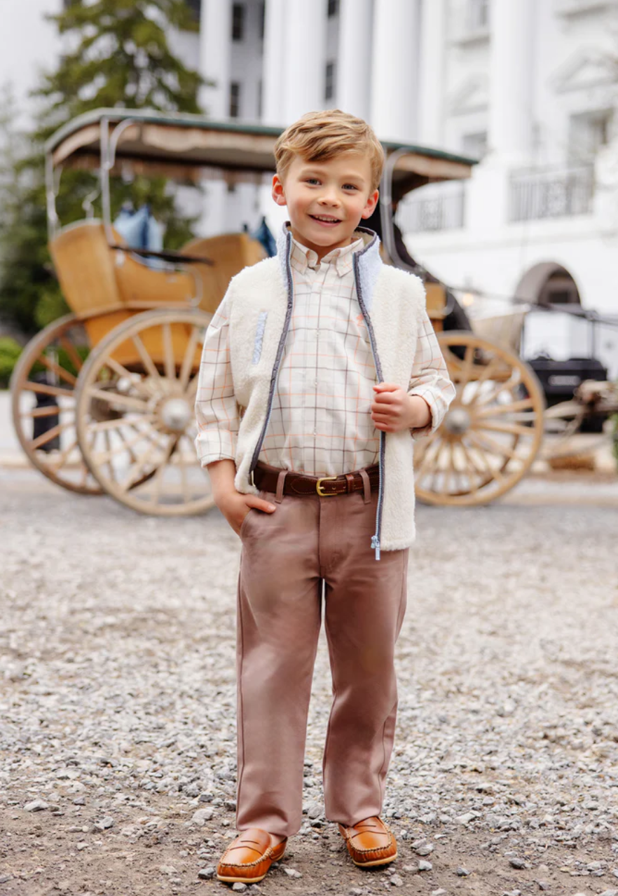 Dean's List Dress Shirt - Tattersall Seashore