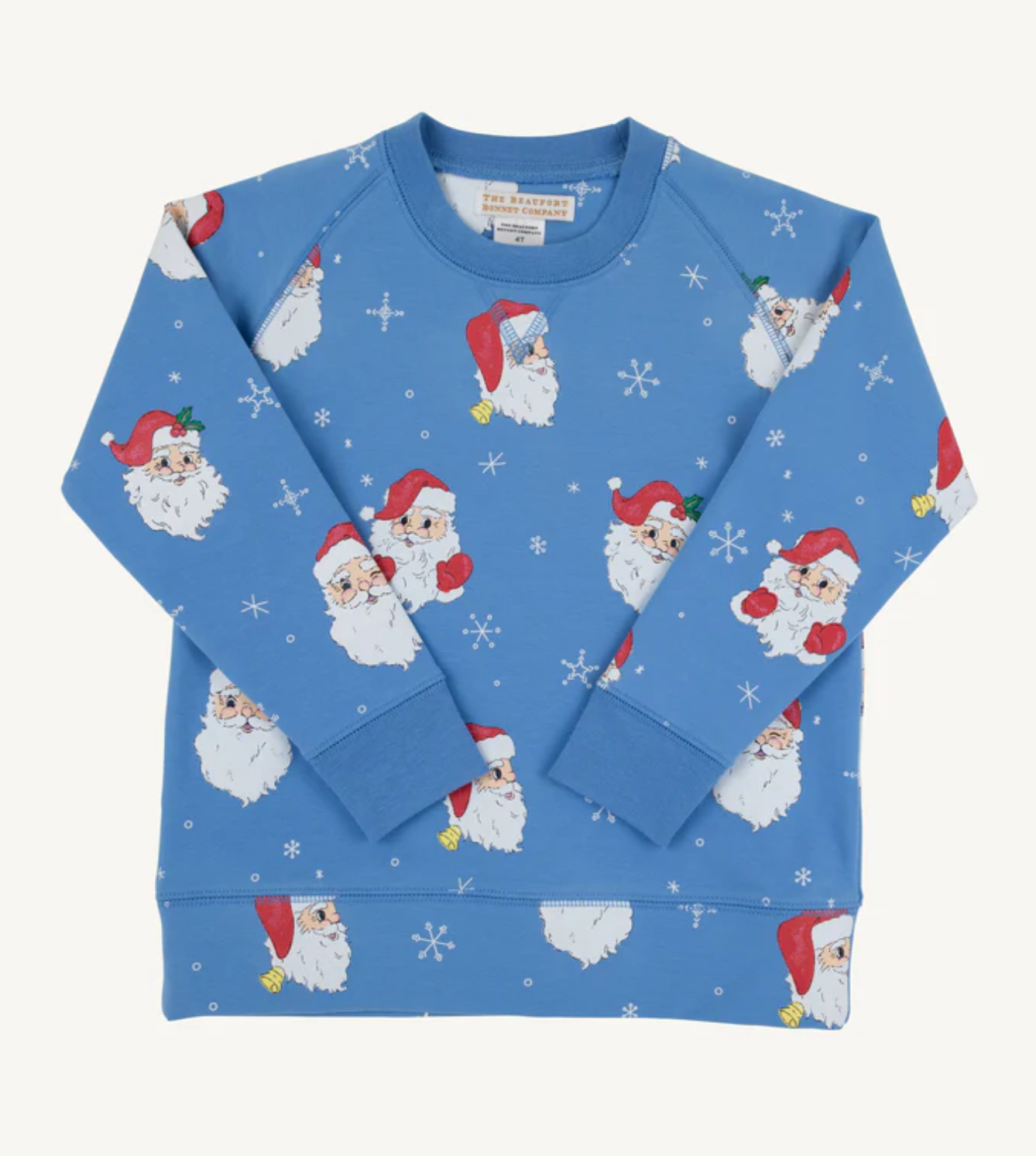 Cassidy Comfy Crewneck Boys - Barbados Blue