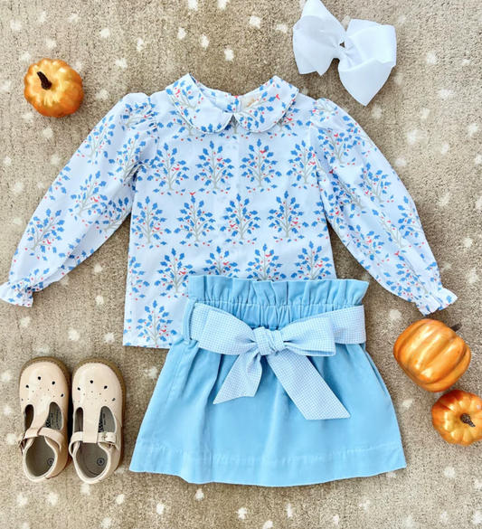 Maude's Peter Pan Collar Shirt - Little Oak