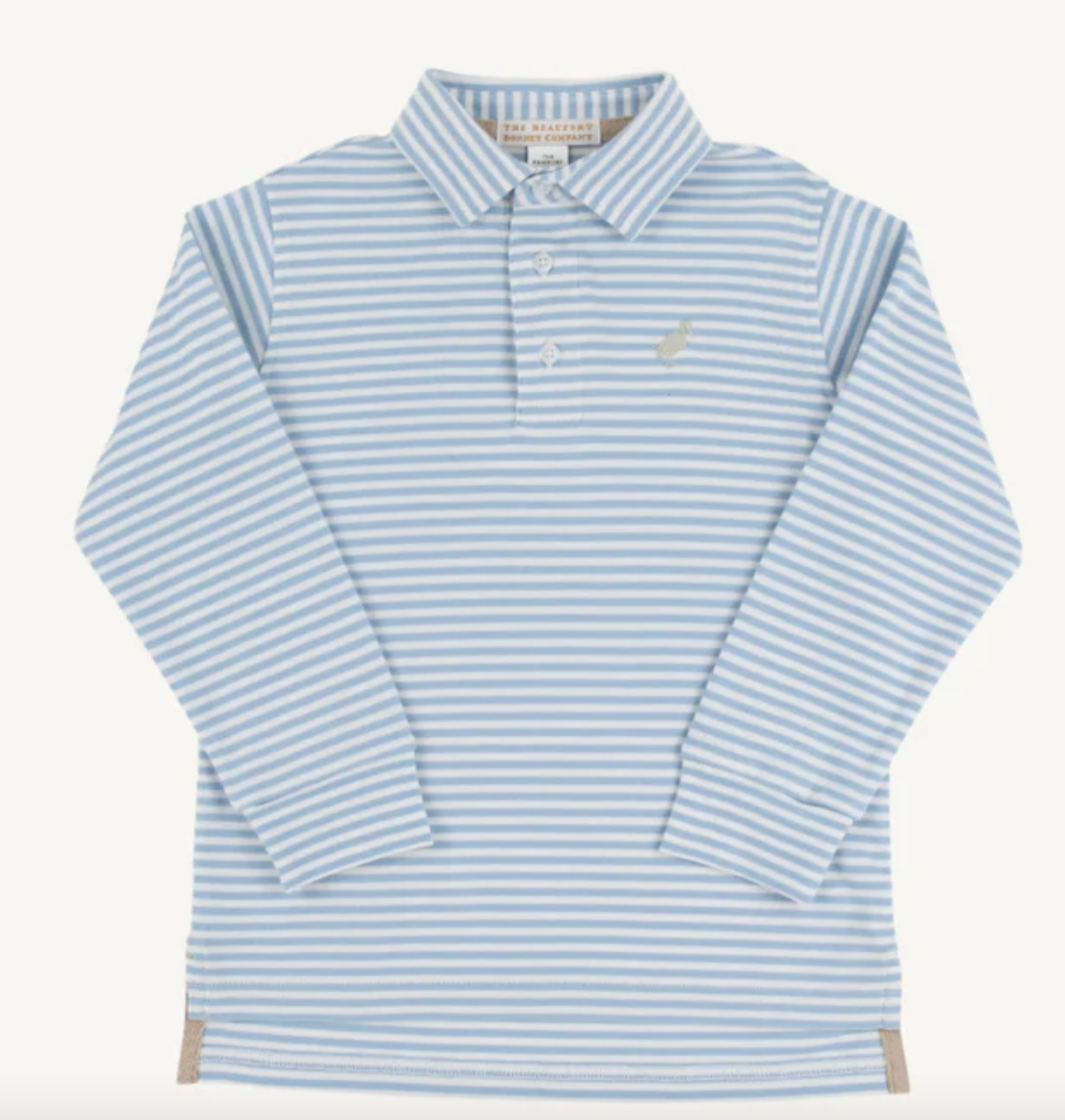 Prim And Proper Polo LS - Barrington Blue