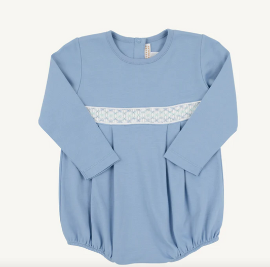 Long Sleeve Bradford Bubble - Barrington Blue