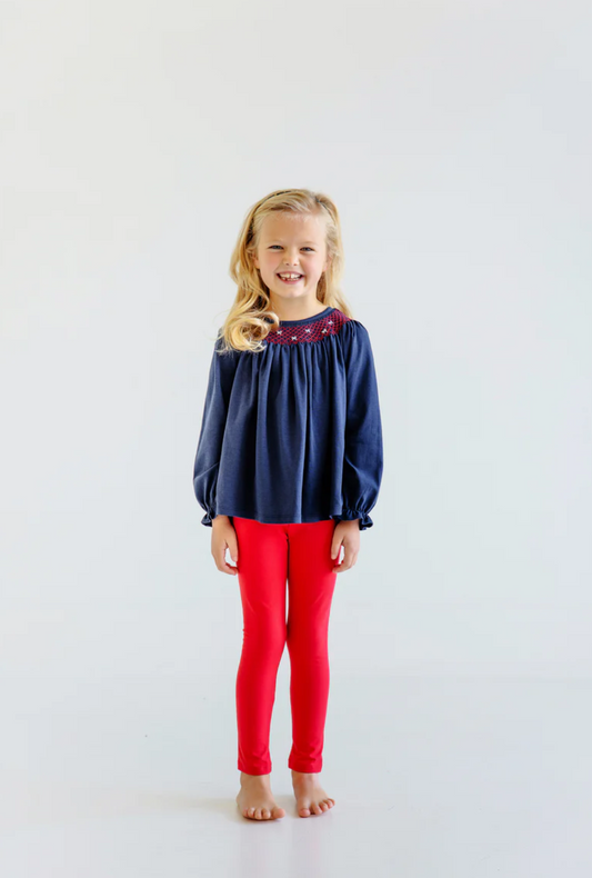 Bettye Sue Smocked Top -
