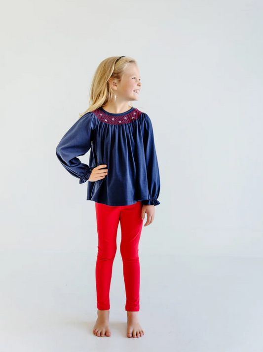 Bettye Sue Smocked Top -