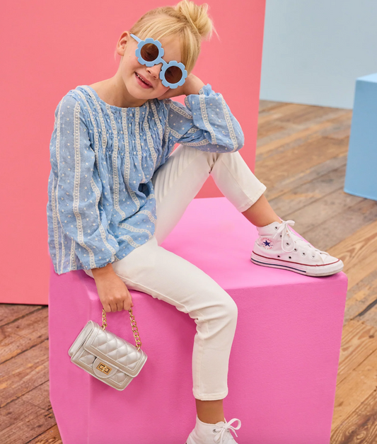 Twiggy Jean - Ivory Denim