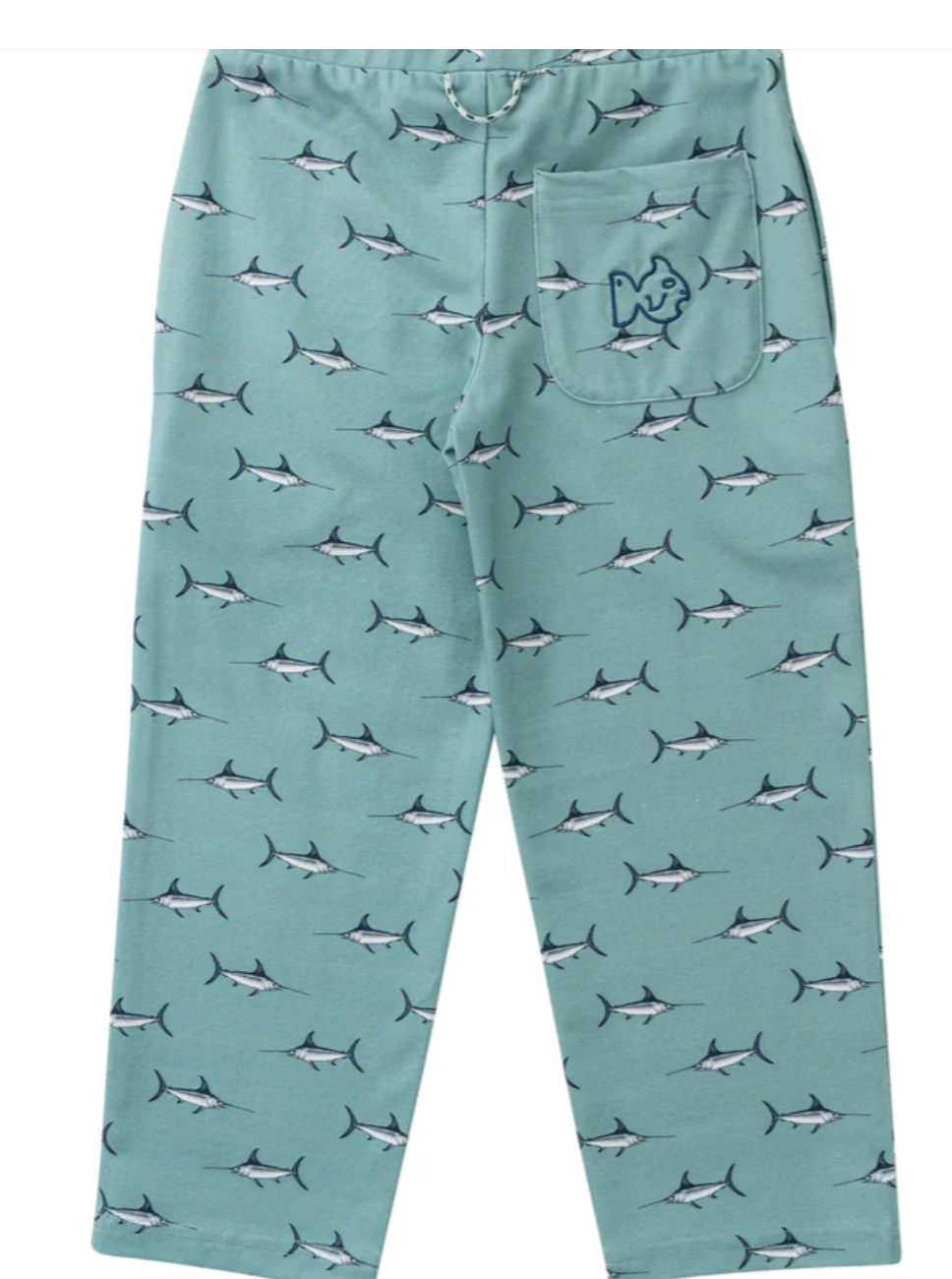 Kids Lounge Life Pants - Swordfish Print