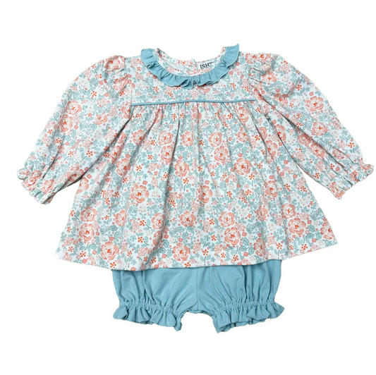 Shallot Rose Bloomers Set
