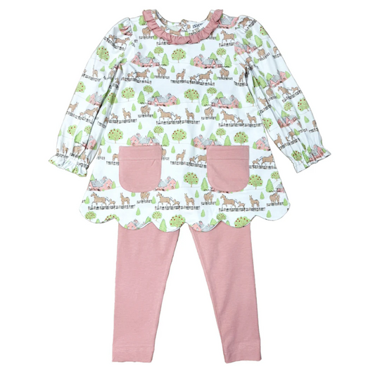 Horse And Foal Leggings Set