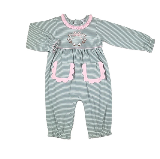 Cotton Girls Romper