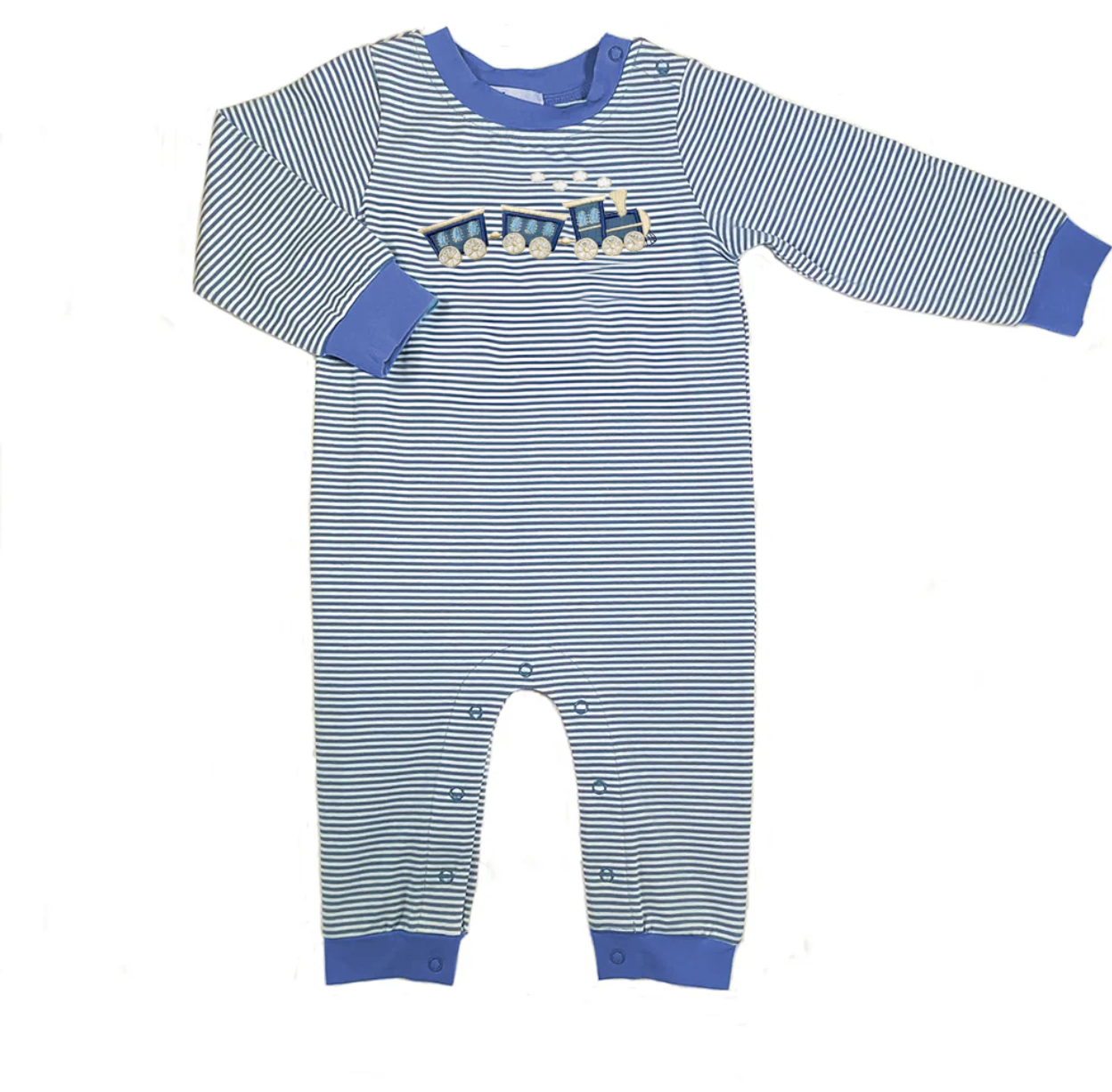 Train Boys Romper