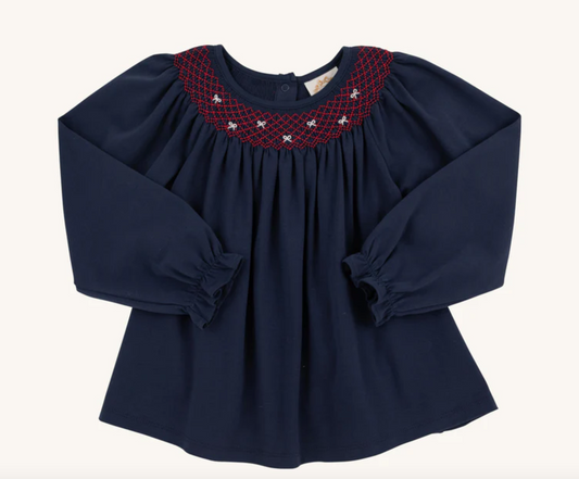 Betty Sue Smocked Top - Pima