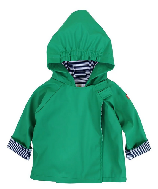 Unisex Raincoat Lollipop Golf Green