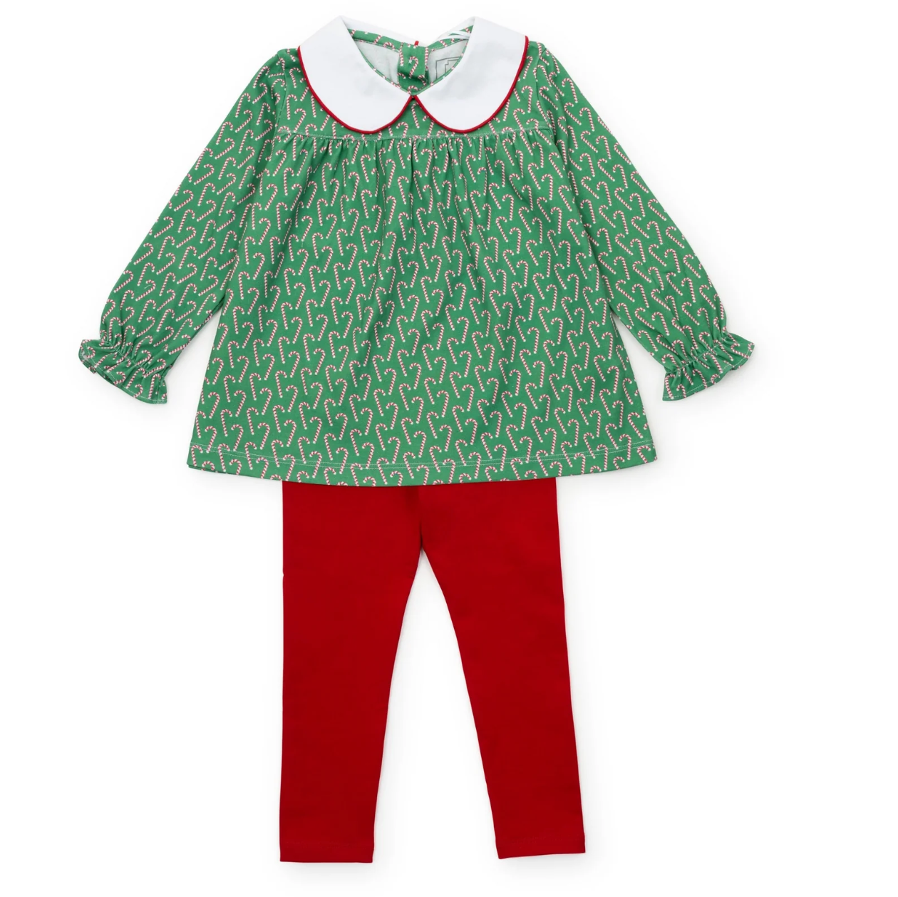 Morgan Candy Cane Legging Set