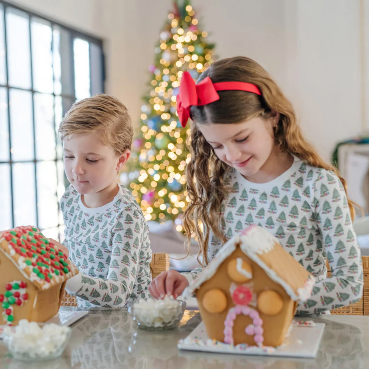 Grayson Under the Tree Pajama Set