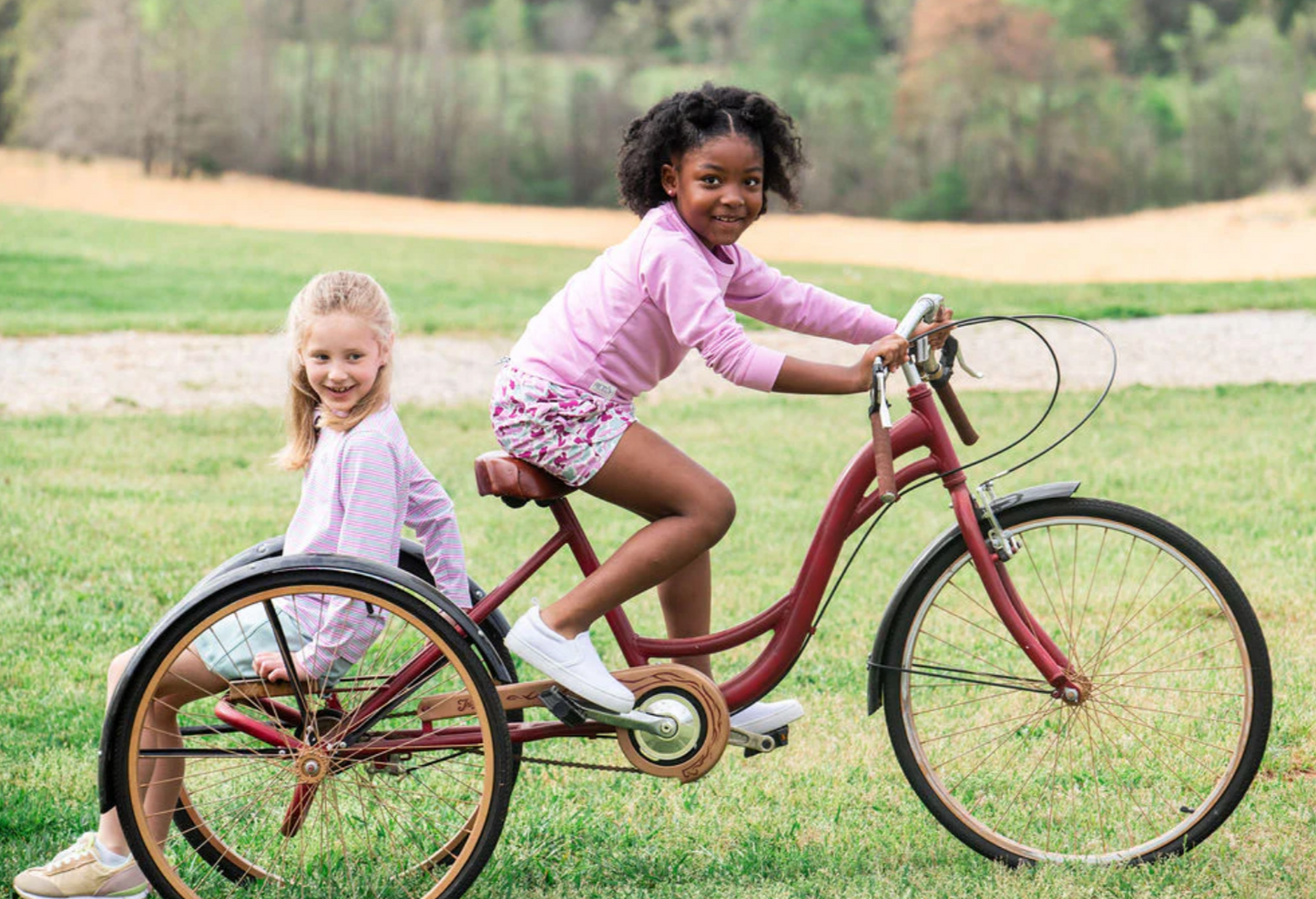 Girls Orchid Crewneck