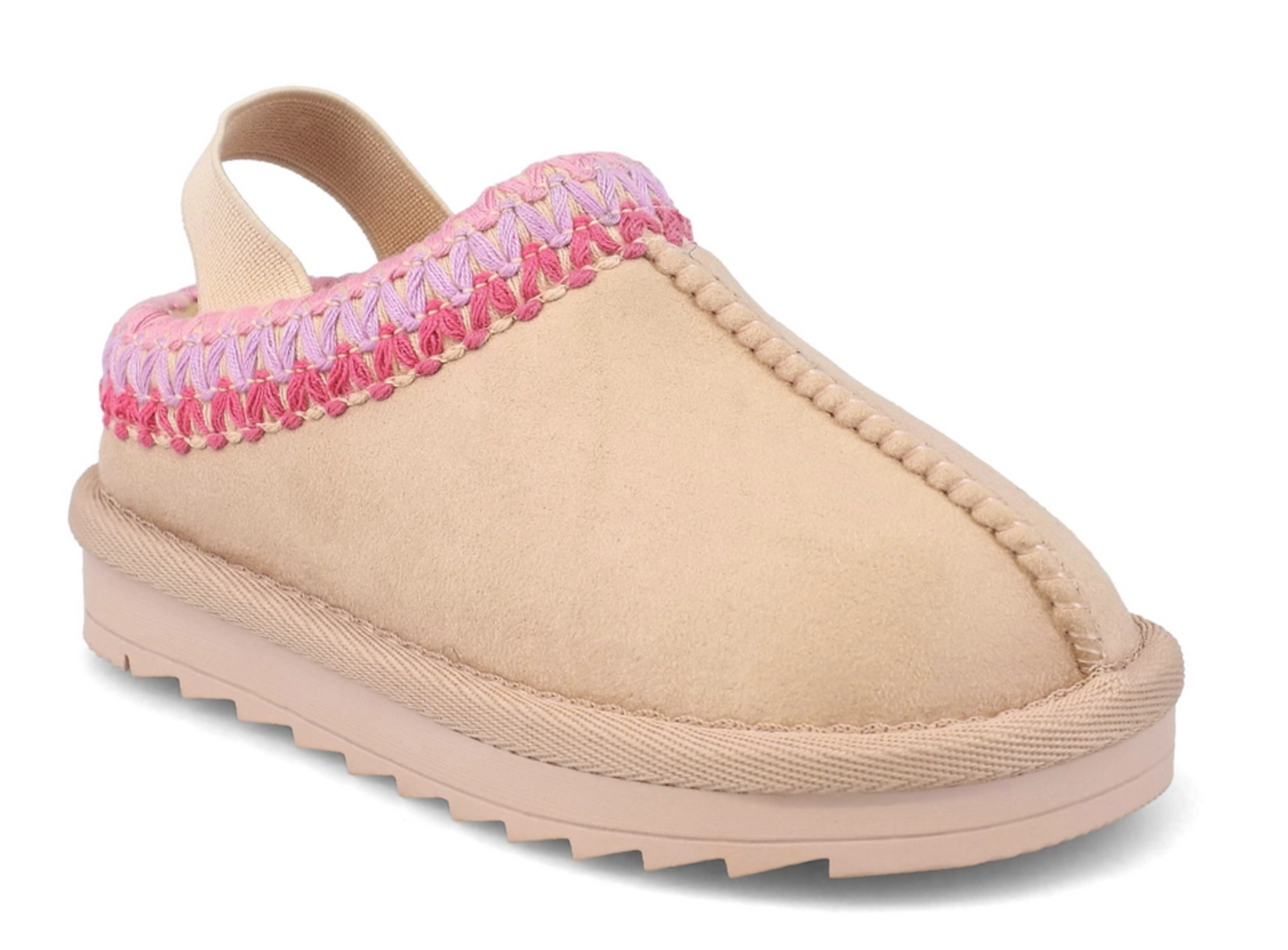 Lil' Downee Blush Slippers