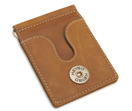 Heybo Leather Money Clip Wallet
