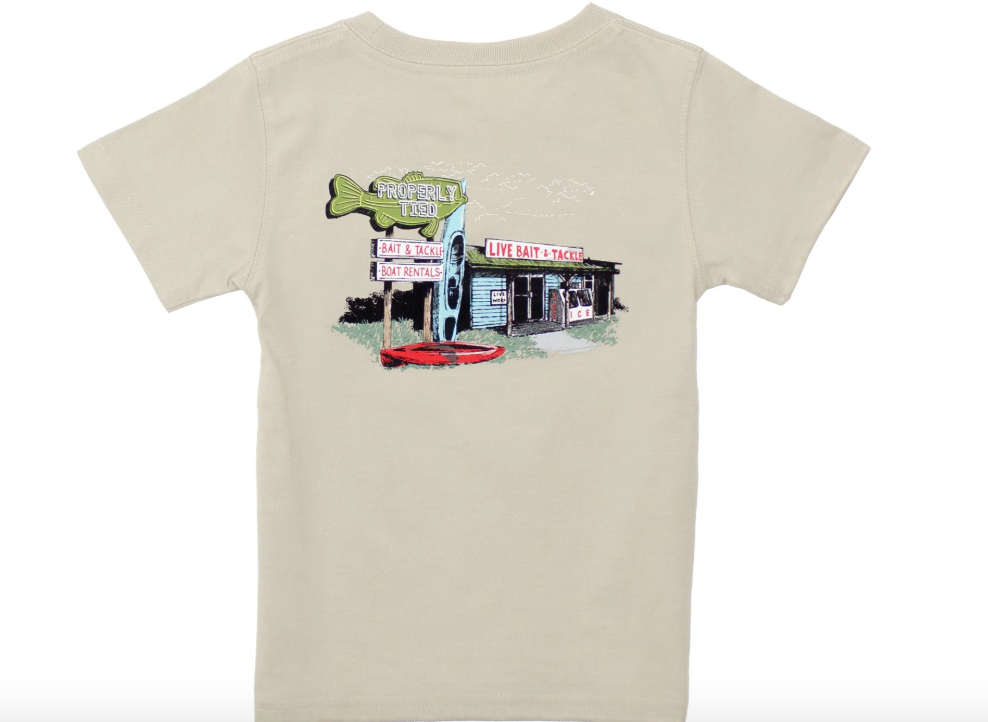 Boys Bait Shop SS - Linen