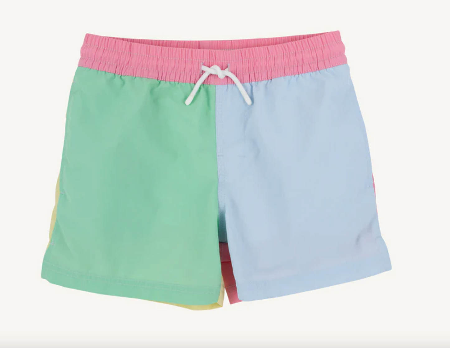 Country Club Colorblock Trunk - Grace Bay Green