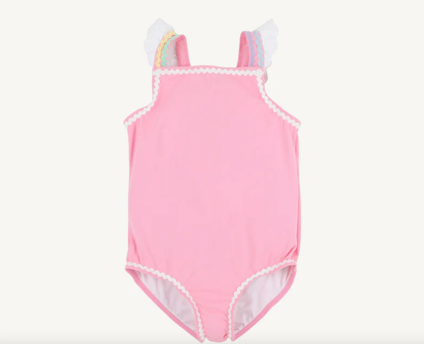 Long Bay Bathing Suit - Hamptons Hot Pink