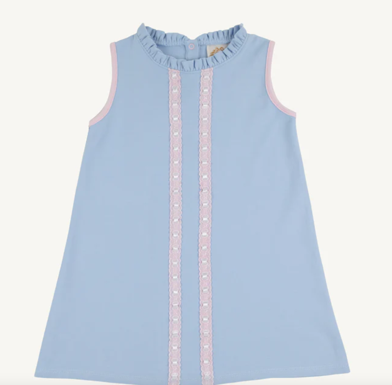 Lizzie's Luxe Leisure Dress - Beale Street Blue
