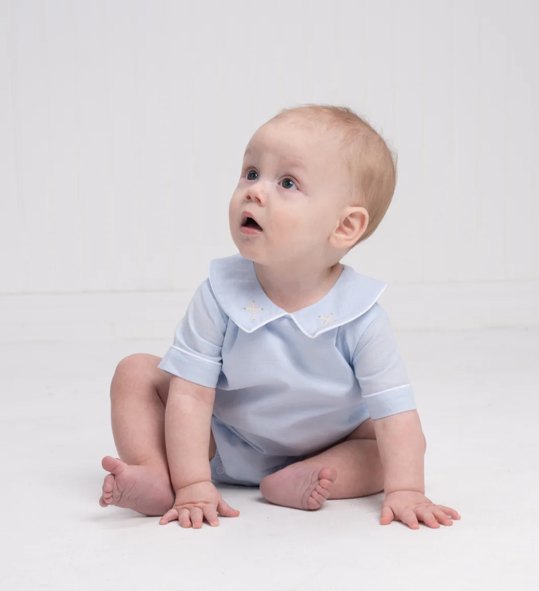 James Linen Cross Bubble