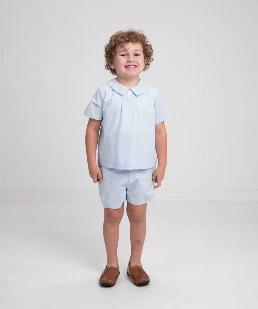 Joseph Linen Crosses Short Set