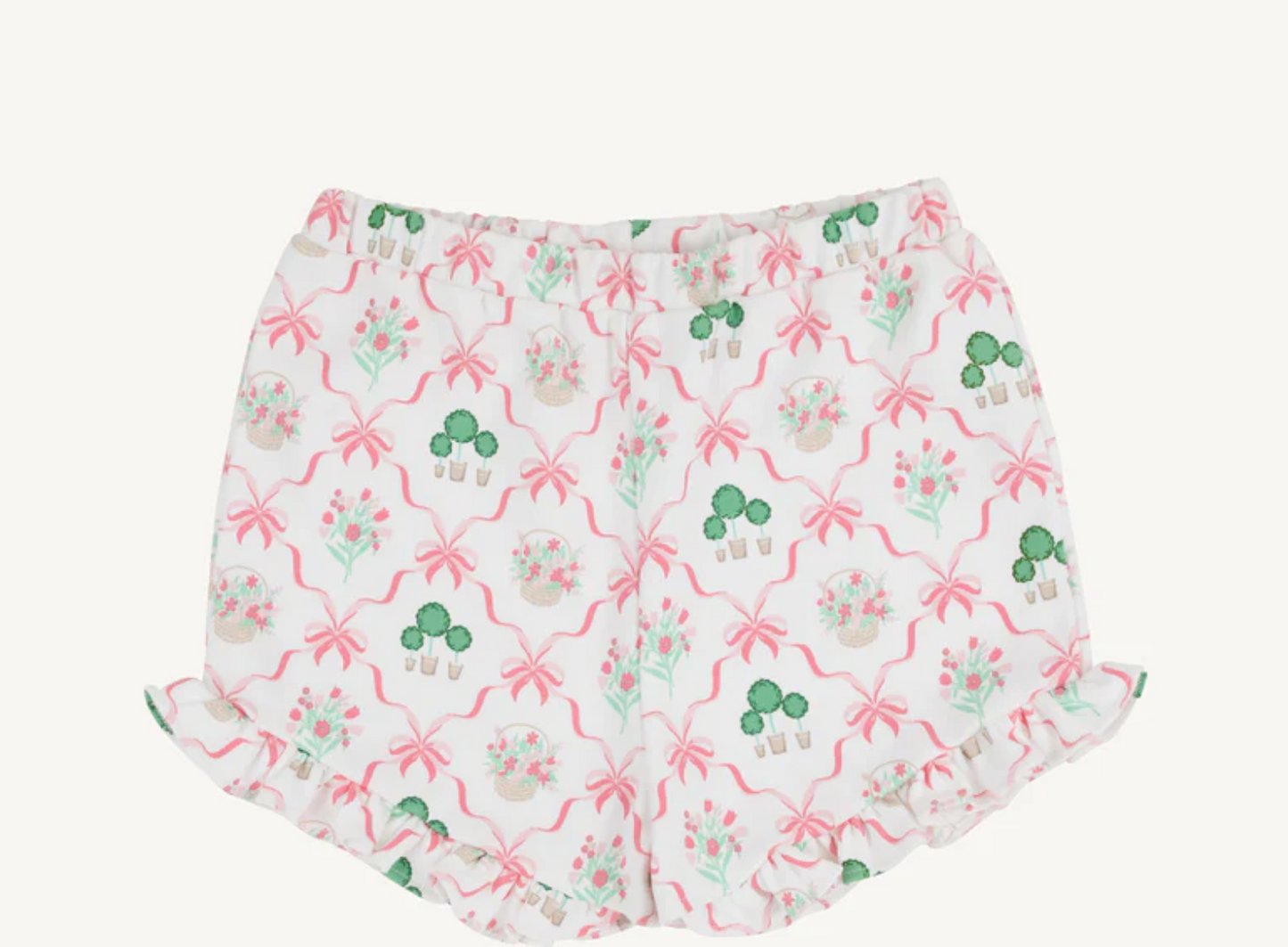Shelby Anne Shorts Boxwood Bows