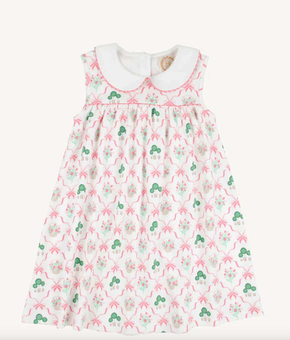 Sleeveless Mary Dal Boxwood Bows
