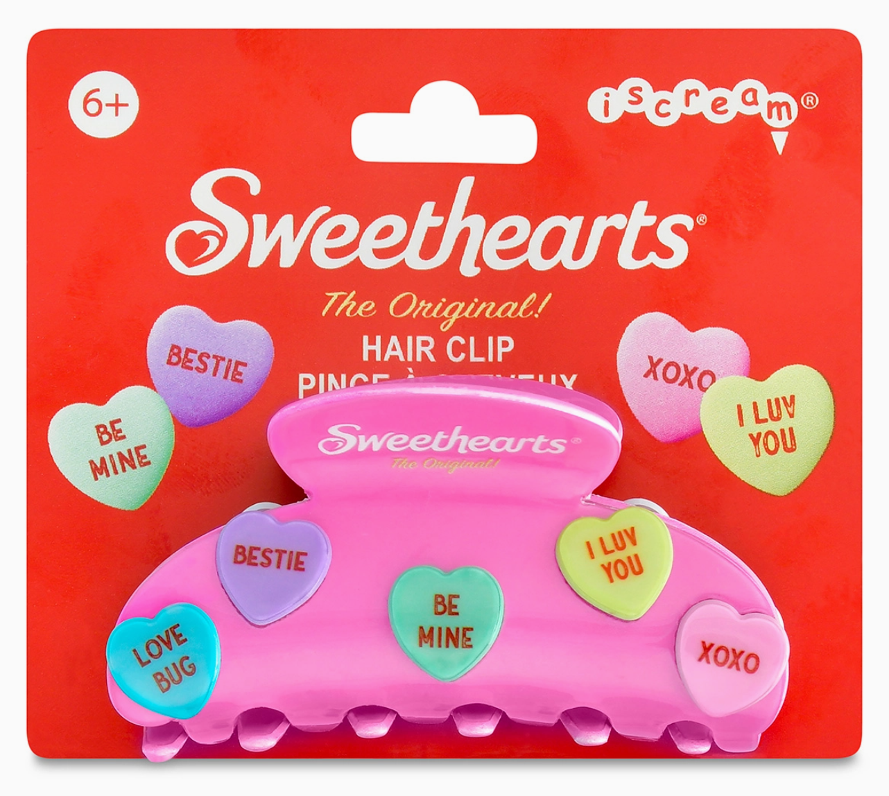 Sweethearts Claw Hair Clip