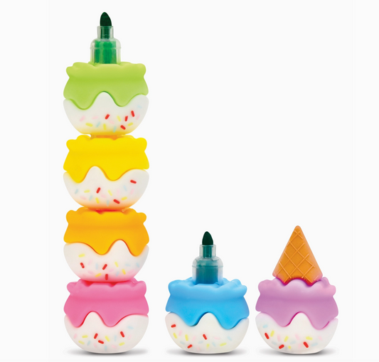 Ice Cream Stackable Markers