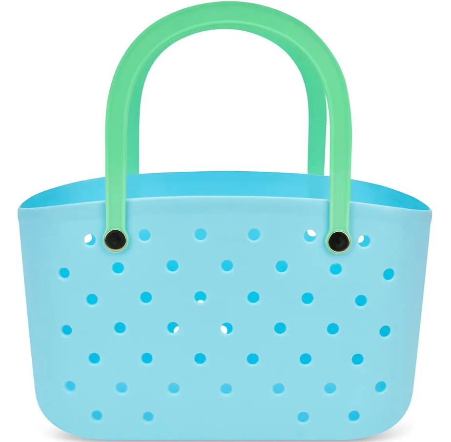 Blue Charm Tote Bag