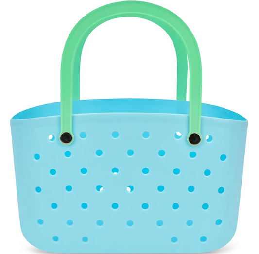 Blue Charm Tote Bag